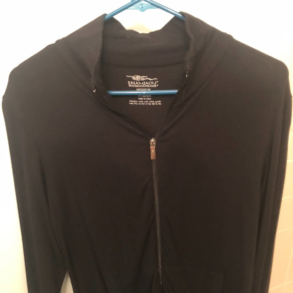 Dream sacks bamboo dream jacket size medium, black